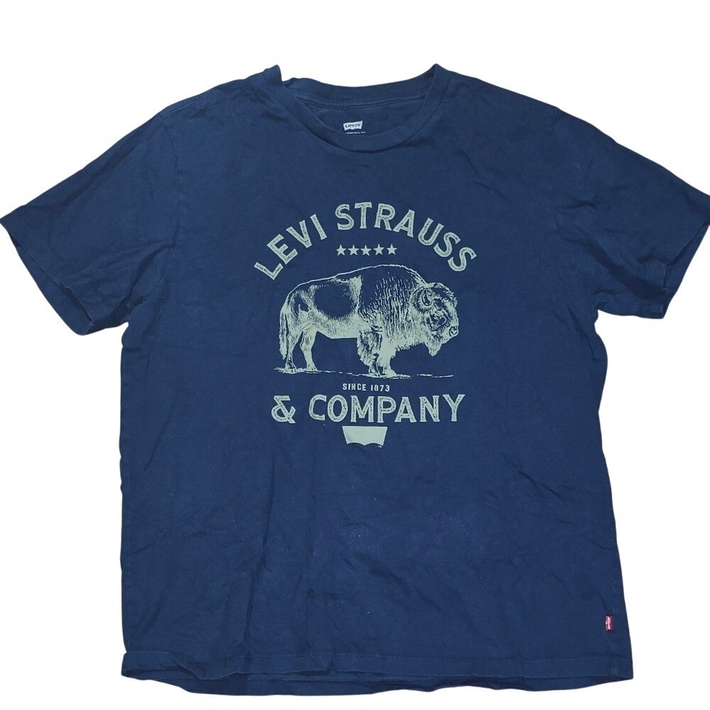 Levi's Dark Blue Graphic Men's Tee‎